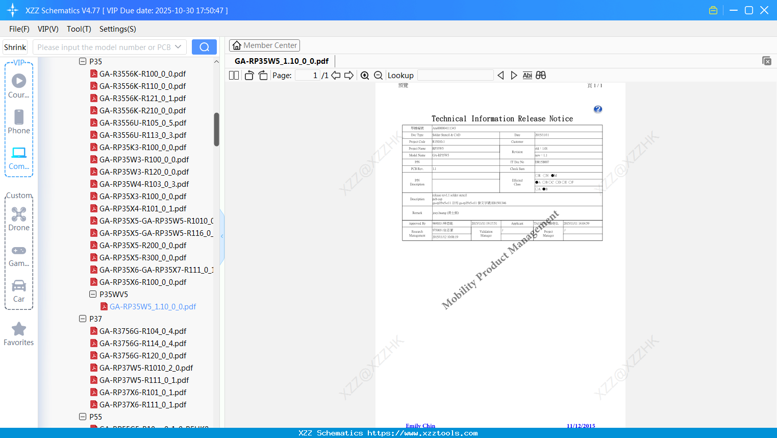 Laptop Gigabyte GA-RP35W5_1.10_0_0